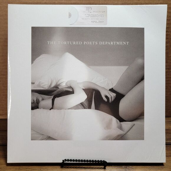 VINYL Taylor Swift The Tortured Poets Department 2 "Ghosted White" LPs - SEALED